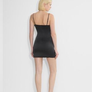 Aritzia black mini dress